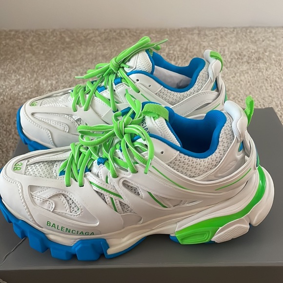 NWT BALENCIAGA TRACK NYLON MESH AND RUBBER SNEAKER - Picture 7 of 14